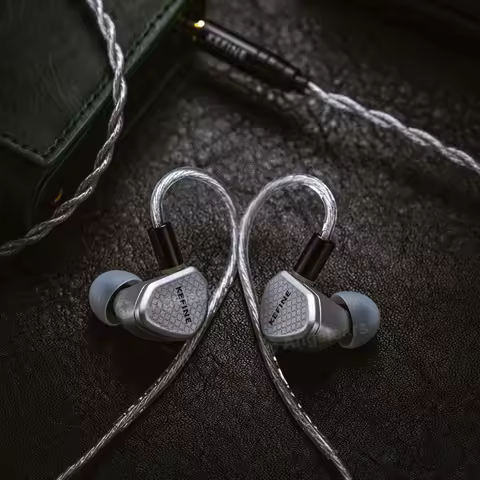 Angelears Kefine Klean SV ＆ Klean Black 10mm DLC Diaphragm Dynamic Driver IEMs Hi-Fi In-ear Earphone