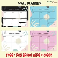 Daily planner board weekly planner minimalist