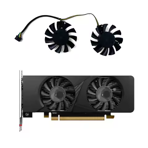 NEW MSI Cooling Fan 50mm 4PIN 0.3A HA5510H12SF-Z RTX3050 LP GPU FAN For MSI GeForce RTX 3050 LP 6G O