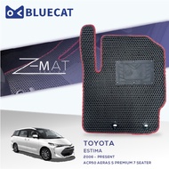 BLUECAT [Z-Mat] Full Set Car Mat TOYOTA ESTIMA ACR50 AERAS S PREMIUM 7-SEATER [2006 - PRESENT] Custo