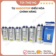 Tụ điều hòa CBB65 - tụ máy nén điều hòa 25uF 30uF 35uF 40uF 50uF 60uF 450V chính hãng Mascotop