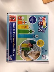 Numberblocks 1-5 木製積木
