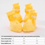 hipidog | Waterproof Dog Rain Shoes Outdoor Anti-Slip And Mud-Proof