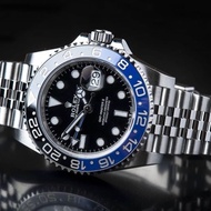 JAM TANGAN PRIA ROLEX GMT-MASTER MESINN SWISS MIDOO