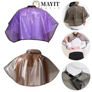 MAYIT Shampoo Capes, Waterproof Professional Hair Dying Apron, Unisex Hair Color Capes