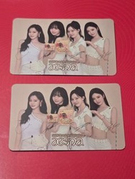 aespa辛拉麵小卡