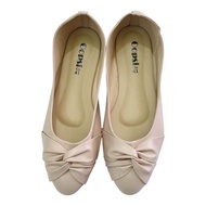 รองเท้าคัทชู  ไซส์ใหญ่ 41 42 43 44 45 หนังหุ้มส้น  ส้นแบน  BigSize รองเท้าผู้หญิง แฟชั่น