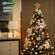 6 ft Artificial Christmas Tree 8 Lighting Modes Fake Xmas Tree with Durable Metal Legs