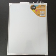 30CM X 40CM DOUBLE SIDED WHITE BOARD/PAPAN PUTIH