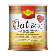 Biogrow Oat BG22 Oat Bran Powder 480g Exp:10/2027