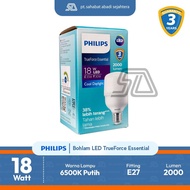 Philips TrueForce Essential HB 18W E27 220-240V White 6500K LED Bulb