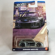 DIECAST HOTWHEELS SPECIAL CARD SUBARU WRX STI, HOTWHEELS COMPACT KING SUBARU WRX STI