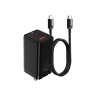 อะแดปเตอร์ Baseus หัวชาร์จเร็ว 65W Adapter GaN5Pro Quick Charger type C usb charger