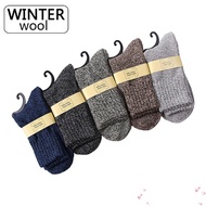 AULORA3N Wool Socks Casual Fashion Thicken Cashmere Hosiery