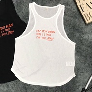 Áo tanktop nữ tập gym yoga pickleball thun lưới BINSPORTS A310