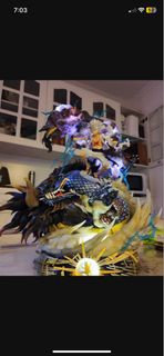 海賊王尼卡vs凱多（發光雲）