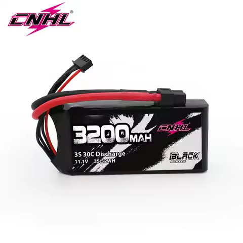 CNHL 2S 3S 4S Lipo Battery 7.4V 11.1V 14.8V 3200mAh 30C With XT60 Plug For RC Car Truck Airplane Hel