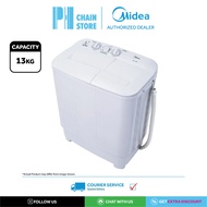 (COURIER SERVICE) MIDEA MSW-1308P 13KG SEMI AUTO WASHER / WASHING MACHINE