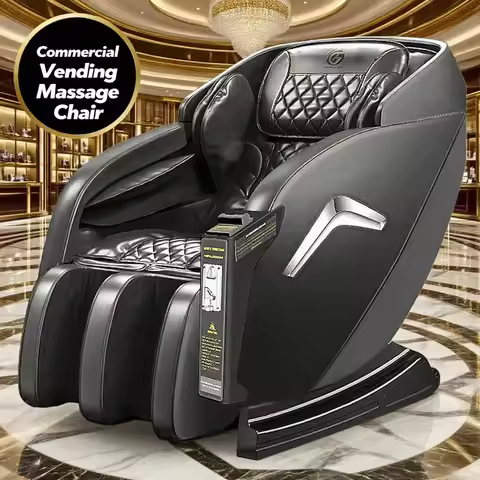 Commercial Vending Massage Chair with NFC Coin Bill SL-Track Relaxing 3D Massage Chairs Full Body Sh