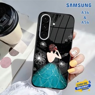 Softcase Glass Kaca SAMSUNG A36 & SAMSUNG A56 - Case Handphone SAMSUNG A36 & SAMSUNG A56 [T05]