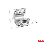 NIS NATV 17 PP Yoke Type Track Roller Bearing