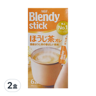 AGF Blendy 6本焙茶歐蕾  9.7g  6包  2盒
