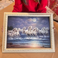 Photo Frame 8 Horse Views Home Decoration Shop Gift Souvenir Retirement Give As Gifts For Various Oc