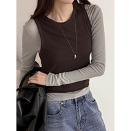 Codibook|Korea Korea 09WOMEN Round Neck Vest Sleeveless Women's Clothing