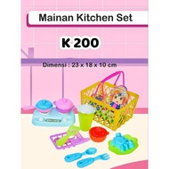 Cooking Toys Basket Set K 200, Children's Cooking Toys, Children's Toys, Children's Cooking, Cooking