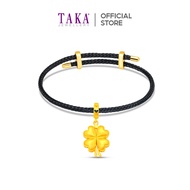 TAKA Jewellery Twilight Clover 999 Gold Charm