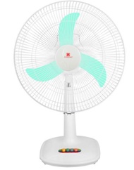 Standard Electric Fan Desk Fan 16" Desk Fan White Version Banana Blade SDS 16 W/ SDX 16Q1 1 Year War