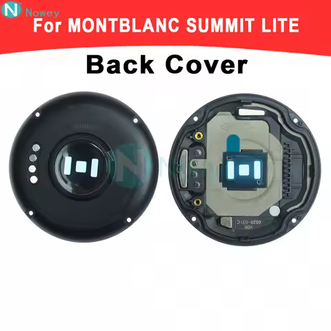 Nowey SUMMIT LITE Black Rear Housing For MONTBLANC SUMMIT LITE Back Cover With Glass Lens
