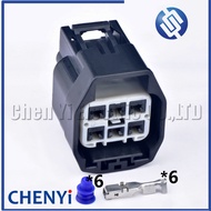 6 Pin female Automotive waterproof connector Window regulator motor plug 7287-1116-30 For Ford