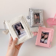 Silver My Favorite Cloth File (File + Insert + Key Chain) Size M5 5 Rings Photo Album Card (AB) M3