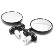 Motorcycle Modified Rearview Mirror Handlebar Mirror Handlebar Mirror Convex Mirror 22mm Handlebar M