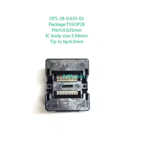 OTS-28-0.635-02 OTS-24(28)-0.635-02 OTS-20(28)-0.635-02 OTS-16(28)-0.635-02 Enplas IC Test Socket