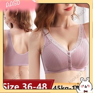 Taiwan Shipping 36-48 Middle-Aged Elderly Mom Plus Size Sleeping Nursing Bra Female Steel Ring Vest-