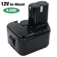 Eb1214s 4000Mah 12V Ni-Mh Rechargeable Battery For Hitachi Power Tools Eb1212s Eb1220bl Eb1230x