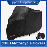 Snow Defence Motorcycle Covers 210D Outdoor Waterproof UV Bike Cover Electric Bicycle Covers Motor Rain Coat Dust Suitable Covers