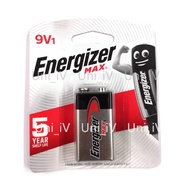 Energizer 9V Battery Bateri Alkaline 9 V