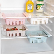 可伸缩冰箱收纳盒抽屉式冰箱置物架鸡蛋盒食物保鲜盒多功能收纳架