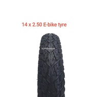 14 x 2.50 E-bike Tubeless tyre/tube