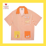 Kloset and Etcetera Paws & Pool Hawaii Shirt (Sct-06) เสื้อเชิ้ตฮาวายลายสดใส