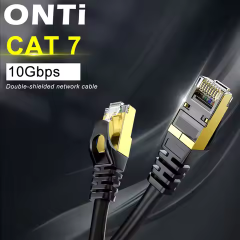 ONTi Ethernet Cable RJ45 Cat7 Lan Cable UTP RJ 45 Network Cable for Cat6 Compatible Patch Cord for M