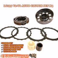 YAMAHA LC135 V1 V2 V3 V4 V5 V6 AUTO CLUTCH SHOE + AUTO HOUSING SET + CLUTCH ONE WAY CLUTCH DISC COMB