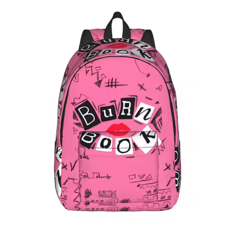 Burn Book Mean Girls Backpack Travel Backpacks Women Colorful Lightweight School Bags Novelty Rucksa