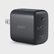 Củ sạc nhanh Aukey 45W, 1 cổng, đen (PA-B2T-BLK-C)