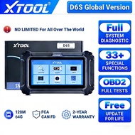 [Lifetime Free] XTOOL D6S OBD2 Scanner All System Diagnostic 30 Resets CANFD FCA Throttle Relearn