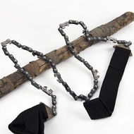 Chain Saw Hand Pull Saw Outdoor Fast Saw Hand Chain Rope Saw Portable Outdoor Saw Wood Camping Tool 