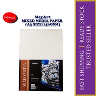 MayArt MIXED MEDIA PAPER PACK (A3 SIZE | 250gsm)